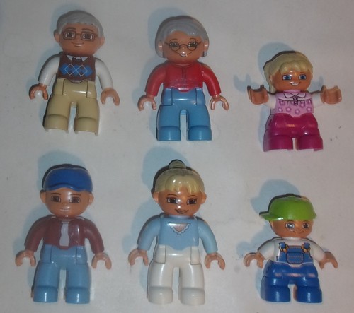 Lego duplo figuren familie - familie, oma