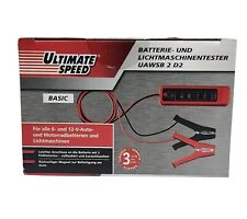 Lichtmaschinentester Batterietester Batterie Tester KFZ 6 u. 12 Volt Testgerät