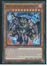 YU GI OH THESTALOS DER SCHATTENFEUER MONARCH DUNE-DE023  SUPER RARE 1.AUFLAGE