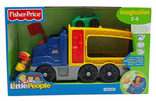 Fisher-Price Imagination Little People Autotransporter Spielset mit LKW & Figur