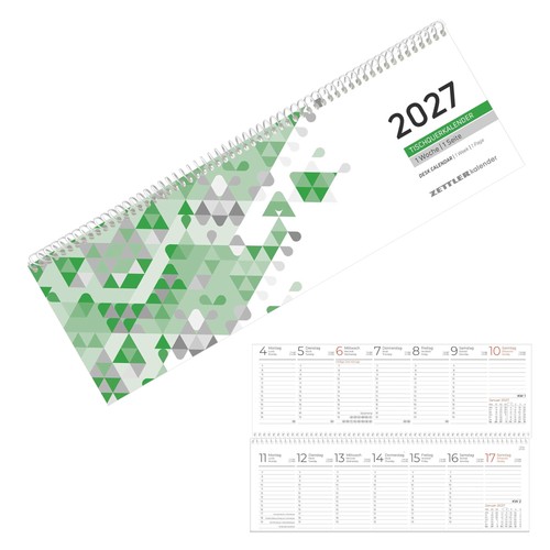 Zettler 2027 pultkalender - 2027,