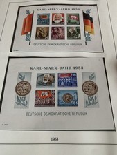 Große DDR Sammlung 1949-1990 m. postfrisch In 6 Bänden