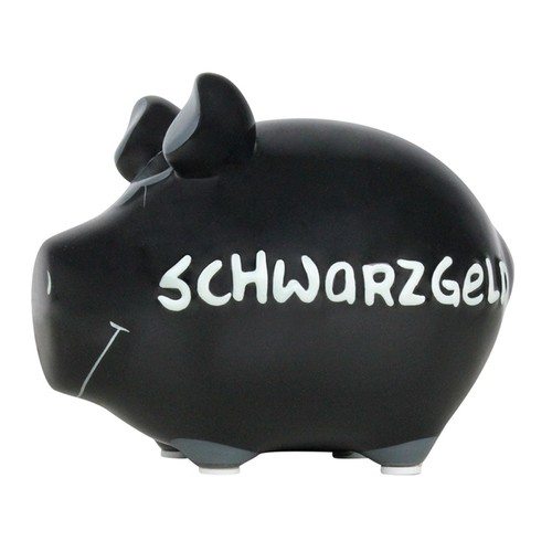 Sparschwein schwarzgeld - sparschwein,