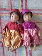 Sylvia Natterer Künstlerpuppe Götz 23 Cm Zwillinge Babypuppe Künstlerpuppe