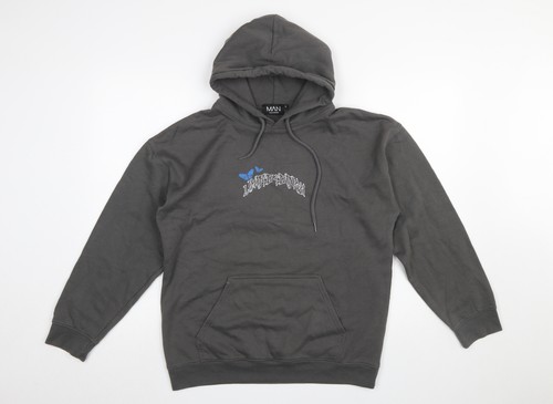 Boohooman herren grau pullover - boohooman,