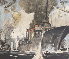 Marine Kreuzer Im Einsatz 1914