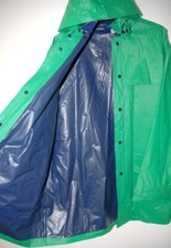 Tolle Herren PVC Regenjacke +