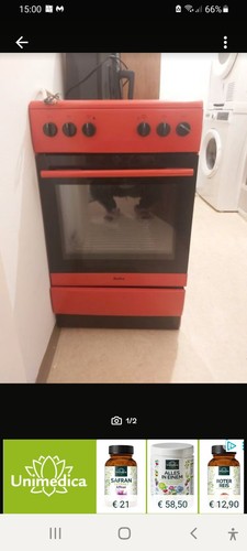 Elektroherd mit ceranfeld rot - mit,