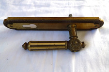 Türdrücker antik alt Messing