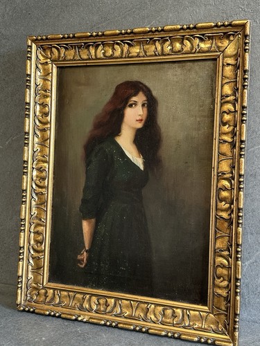 Jugendstil gemälde ölbild - gemälde,