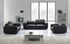 Ledersofa Sofagarnitur 3+2+1