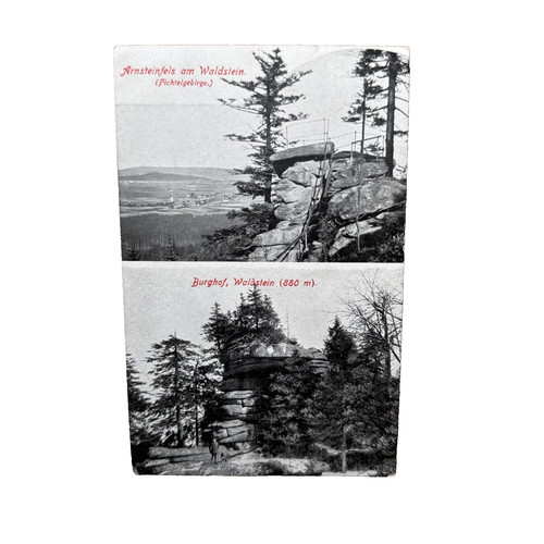 Postkarte zell waldstein - ak,