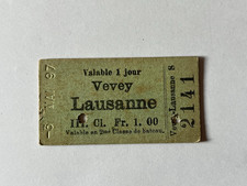 EK24, alte Fahrkarten, Bahn