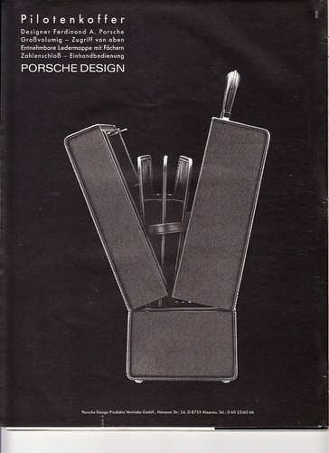 Porsche design pilotenkoffer - porsche,