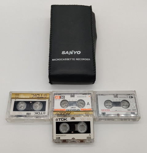 Micro cassette recorder sanyo - micro,