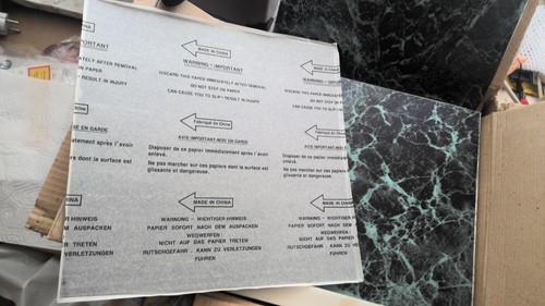Pvc oder linoleum 50 st - "pvc",