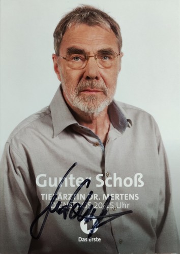 Gunter schoß autogramm - gunter,