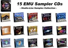 15 CDs  EMU-ESI  Format Sample Library CDs for professional use