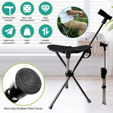 Gehstock mit Sitzfläche