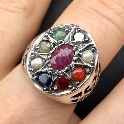 Moderner ring sterling - ring, silber