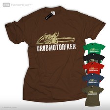 T-Shirt Grobmotoriker Holzfäller Fun Ketten Säge Forst Arbeiter Gärtner Geschenk