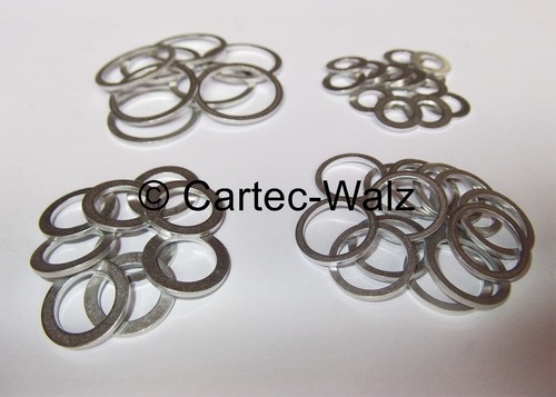 Aluminium flachdichtung - aluminium,