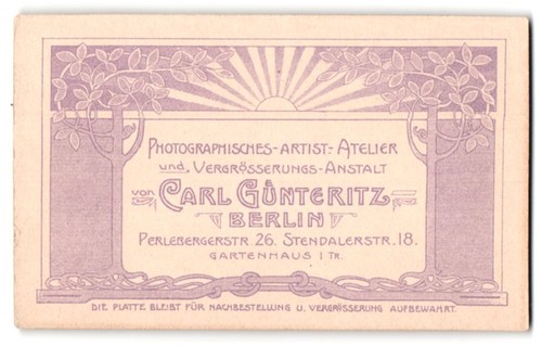 Fotografie carl günteritz - carl,