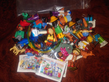 Ü-Eier Steckfiguren - Konvolut - 60 Stück + - Diverse - Alle Figuren Komplett