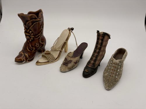 Deko schuhe miniatur high - schuhe,