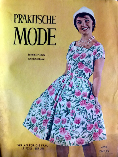 Altes modeheft von 1959 - altes,
