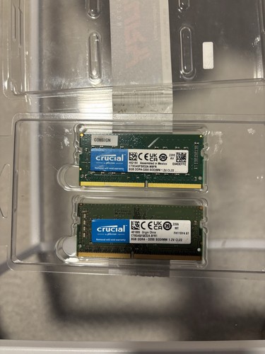 Crucial 16gb kit - 16gb,