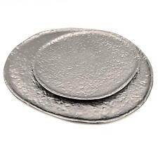 Dekoteller Aluguss SILBER -