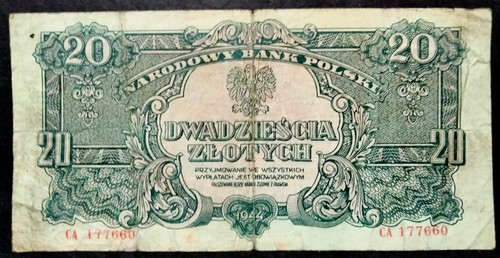 Polen zloty 1944 - 20,