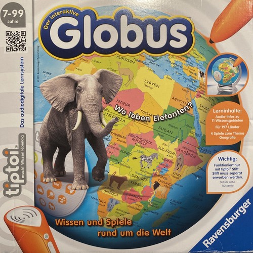 Ravensburger tiptoi globus - ravensburger,