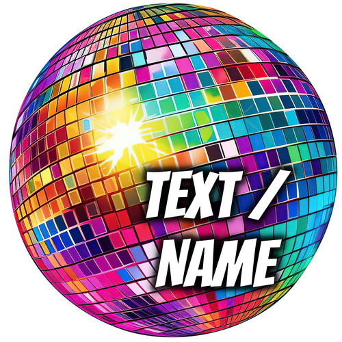 Discokugel tortenbild party - tortenbild,