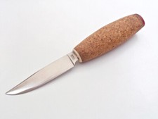 Anglermesser SOLINGEN Bootsmesser Jagd Rücken glatt Korkgriff ROSTFREI TOP!