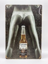 Blechschild Corona 20x30cm