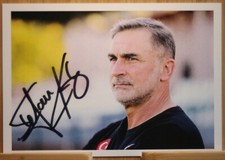 Stefan Kuntz Orig Autogramm signiert Trainer DFB Türkei uvm Fußball - AK