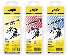 Toko Performance Hot Wax - Skiwachs - für Alpinski + Langlaufski + Board