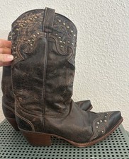 Vintage Cowboy Boots Buffalo Mexico Echt Leder Top Erhalten 42 EU Damen/Herren