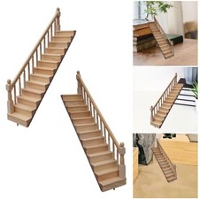 1:12 Puppenhaus Holztreppe