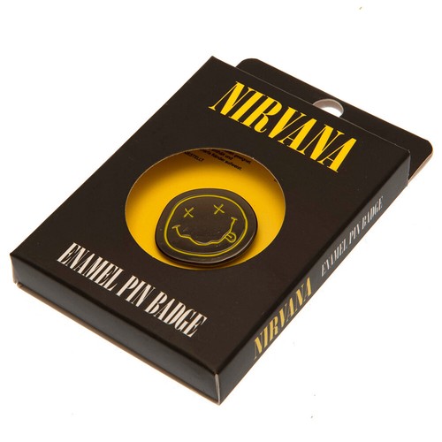 Nirvana pin badge smiley - pin,
