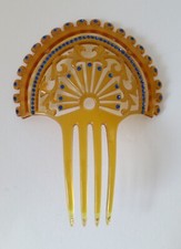 ANTIK HAARKAMM STECKKAMM JUGENDSTIL ART DECO HAARSCHMUCK HAIRCOM ALT SELTEN