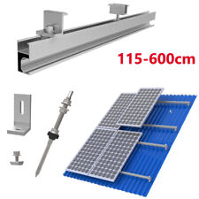 Photovoltaik Alu Solar Profil Aufständerung Montageprofil Befestigungsschiene