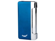 Feuerzeug Gas Feuerzeuge Blaue Trend Design Serie mit Geschenkschachtel No 7775