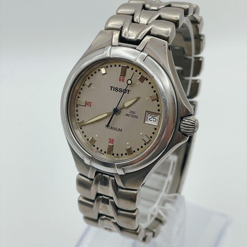 Tissot titanium quartz - titanium, watch