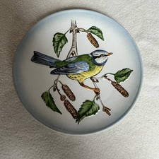 W. Goebel Wandteller Porzellan Sammelteller Wildlife Nr. 2 Blaumeise 1974