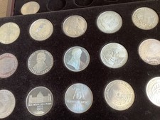 BRD kompl. 5 DM Gedenkmünzen