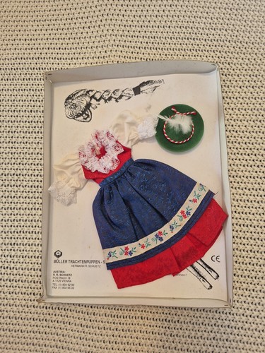Vtg doll german - vtg, dirndl