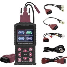 OBD2 Diagnosegerät Motorrad Scanner Fehlercodeleser für Yamaha Honda Kawasaki 
